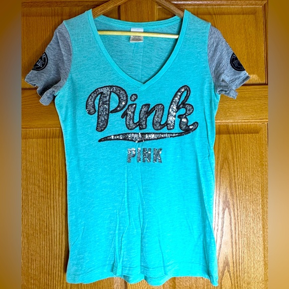 PINK Victoria's Secret Tops - Pink VS Sequin Top